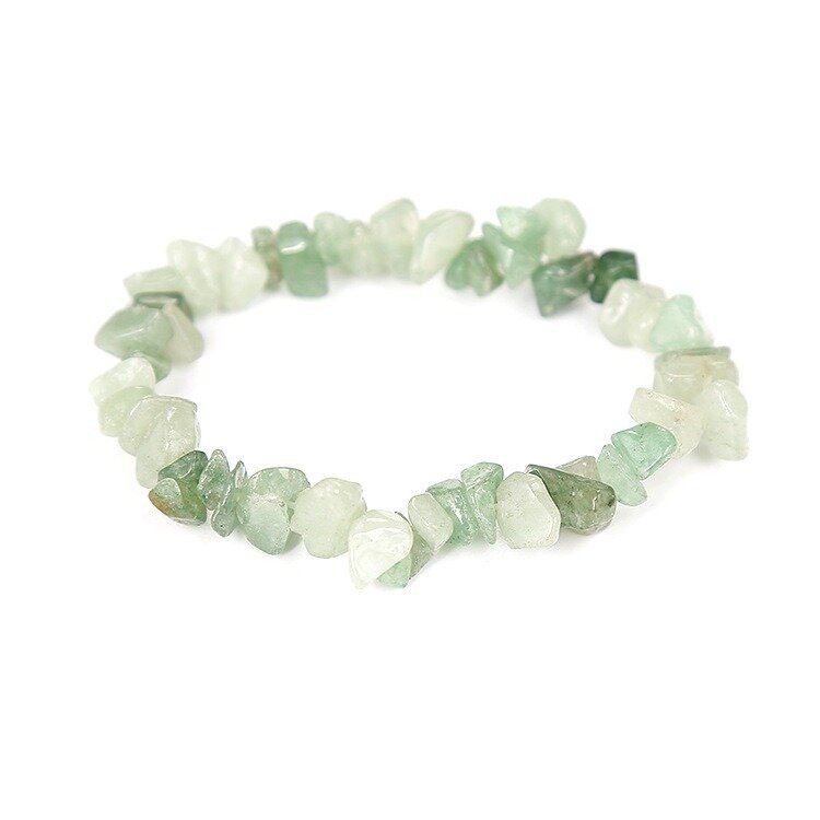 Bohemian Natural Crystal Gravel Armbånd Retro Style Wish Crystal Armbånd Til Kvinder