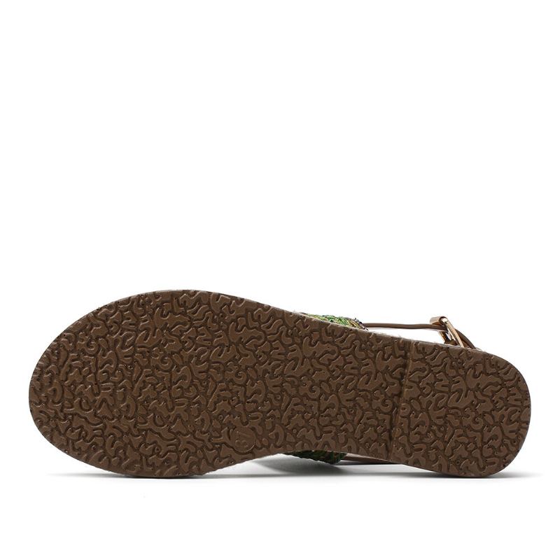 Dame Dobbelt Strap Slip On Bløde Comfy Casual Sandaler