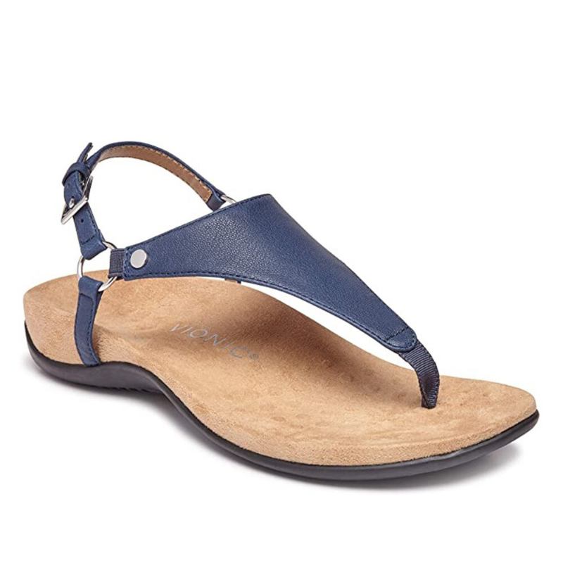 Dame Metal Spænde Flip Flops Casual Flade Slingback Sandaler