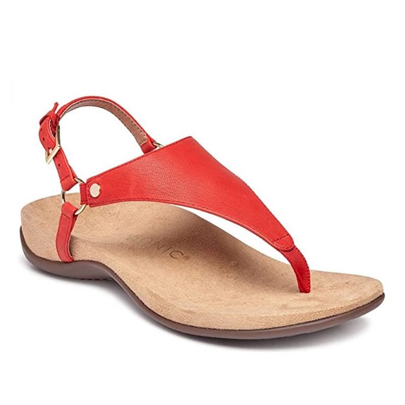 Dame Metal Spænde Flip Flops Casual Flade Slingback Sandaler