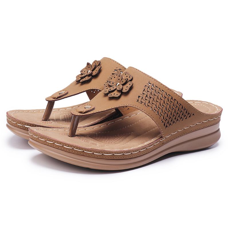 Damer Udhulede Klipklapper Beach Casual Sandaler