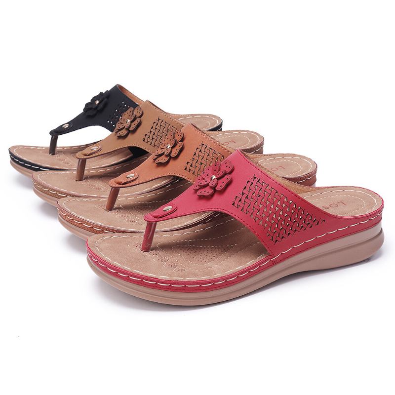 Damer Udhulede Klipklapper Beach Casual Sandaler