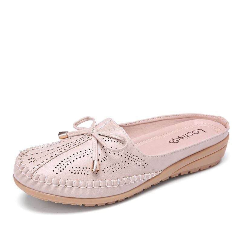 Kvinder Butteryfly Kont Decoration Hollow Casual Comfy Sandaler