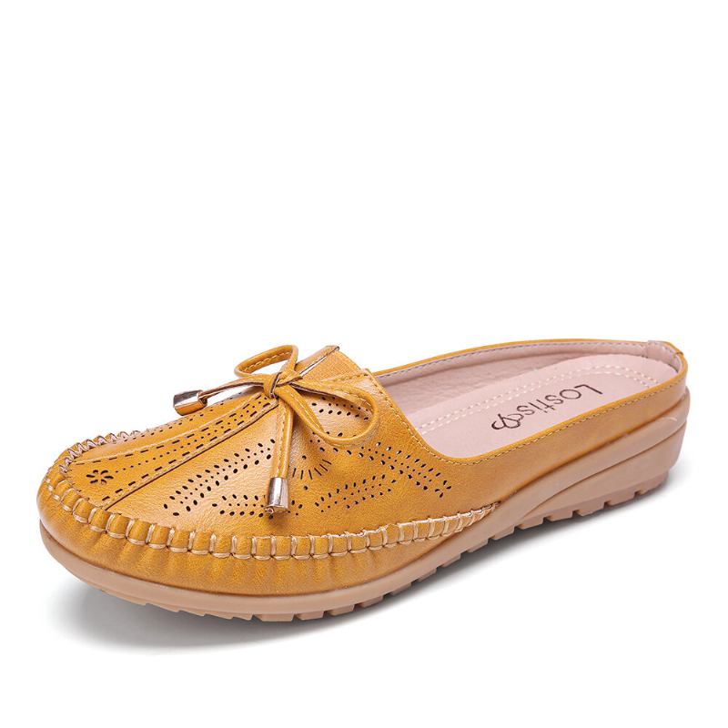 Kvinder Butteryfly Kont Decoration Hollow Casual Comfy Sandaler