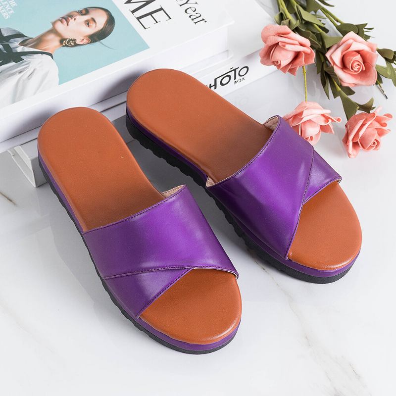 Kvinder Casual Wedges Beach Slide Sandaler