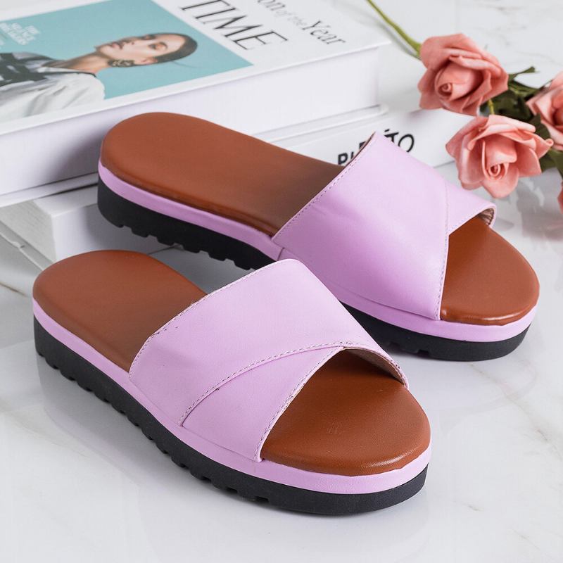 Kvinder Casual Wedges Beach Slide Sandaler