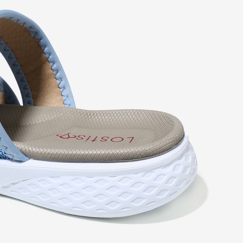 Kvinder Flip Flopsøm Blød Sål Slip On Casual Sommer Flade Sandaler