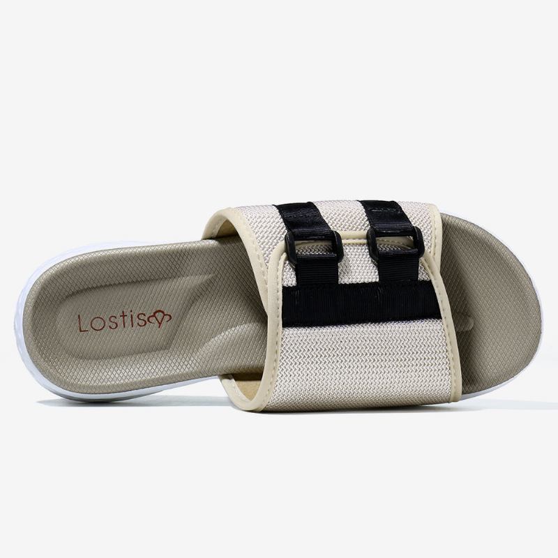 Kvinder Slip On Casual Sommer Daglige Flade Sandaler