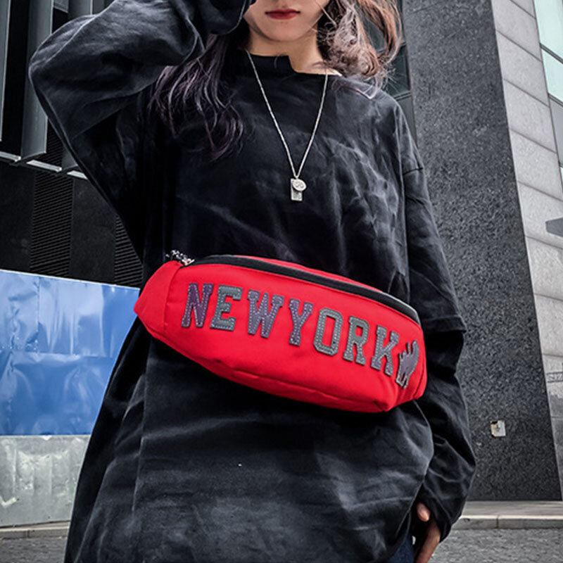 Mænd Reflekterende Vandtæt Sporty Crossbody Taske Brysttaske