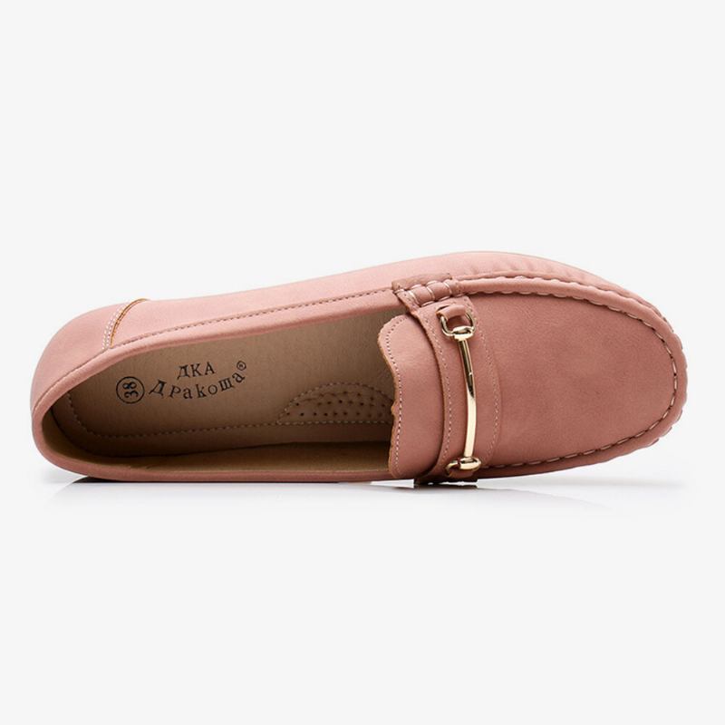 Dame Blød Sål Åndbar Slip On Letvægts Casual Flats