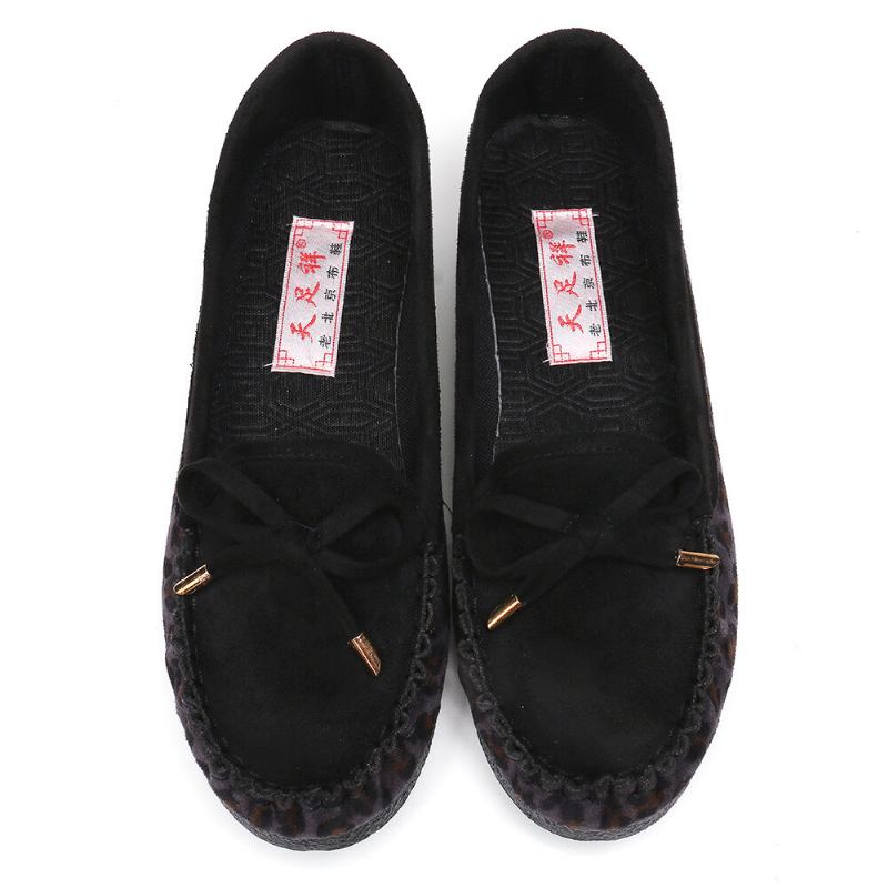 Dame Ruskind Bowknot Comfy Non Slip Casual Loafers