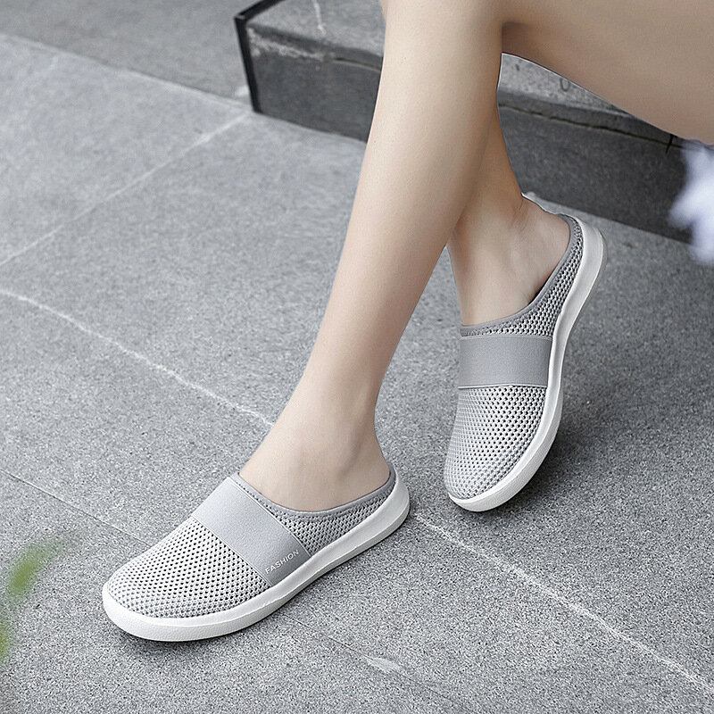 Kvinder Casual Fashion Mesh Komfortable Slip-on Loafers