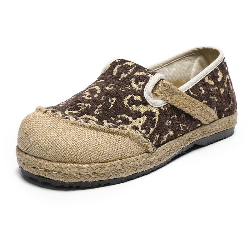 Kvinder Håndlavet Espadrille Comfy Wearable Casual Loafers