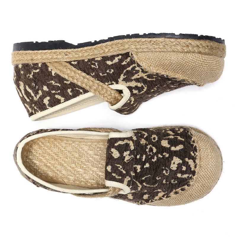 Kvinder Håndlavet Espadrille Comfy Wearable Casual Loafers