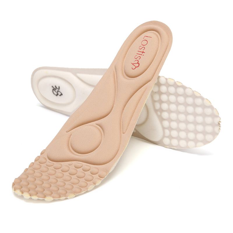 Kvinder Hollow Comfy Massage Blød Sål Casual Slip On Falts