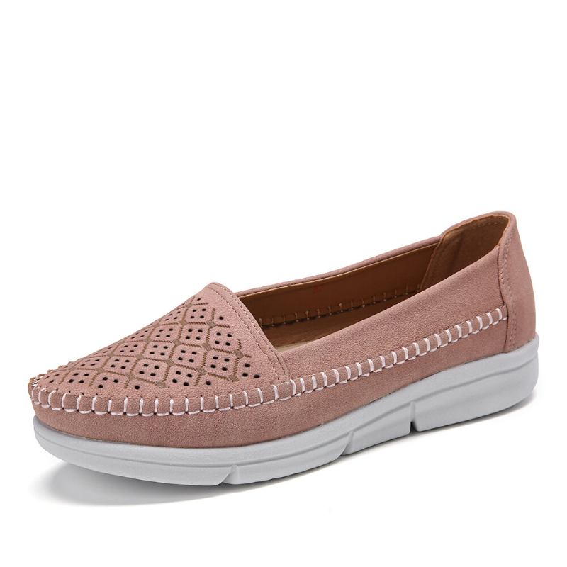 Kvinder Hollow Comfy Massage Blød Sole Casual Flats