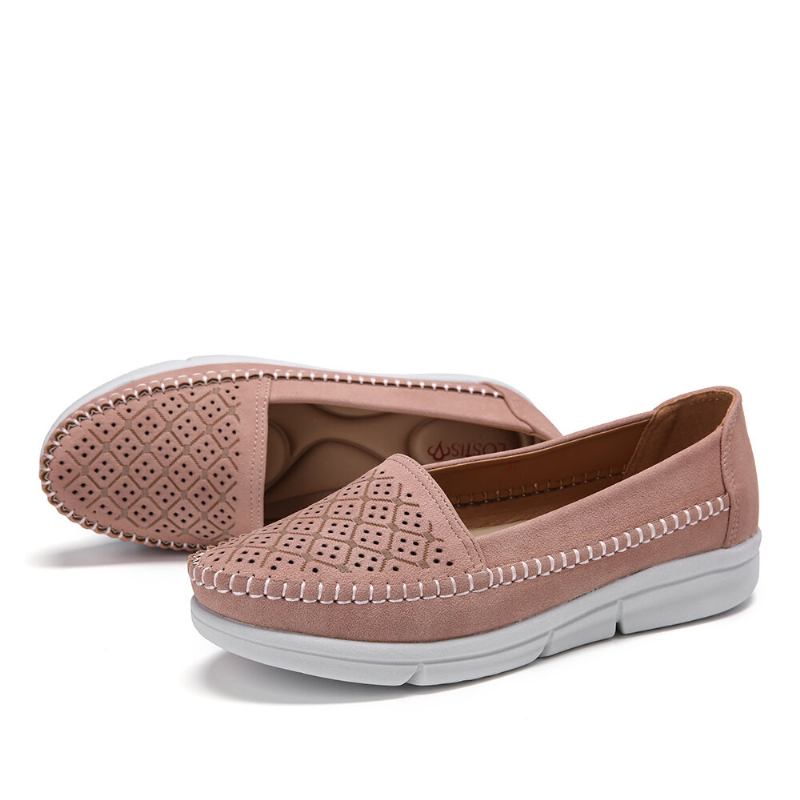 Kvinder Hollow Comfy Massage Blød Sole Casual Flats