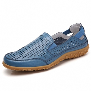 Kvinder Sports Comfy Hollow Slip On Flade Loafers