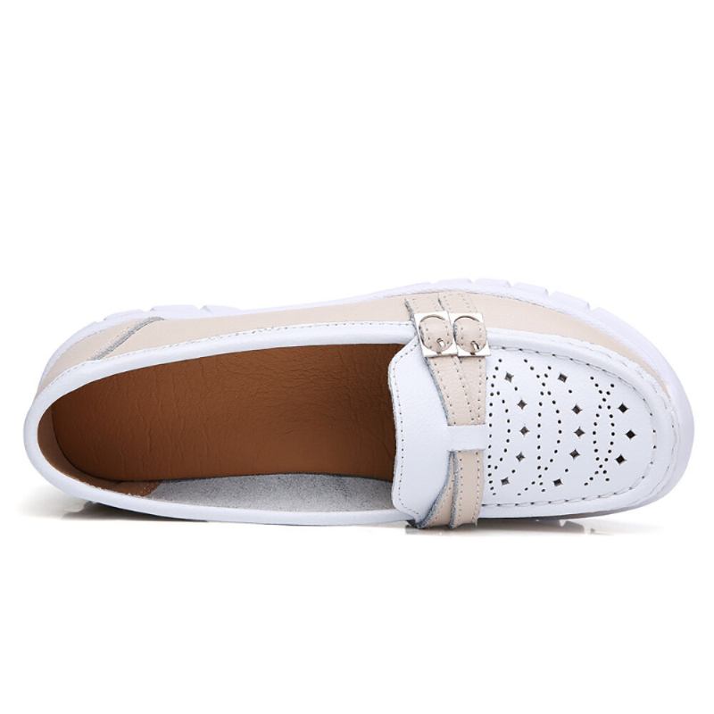 Kvinder Walking Hollow Skridsikker Casual Slip On Flats