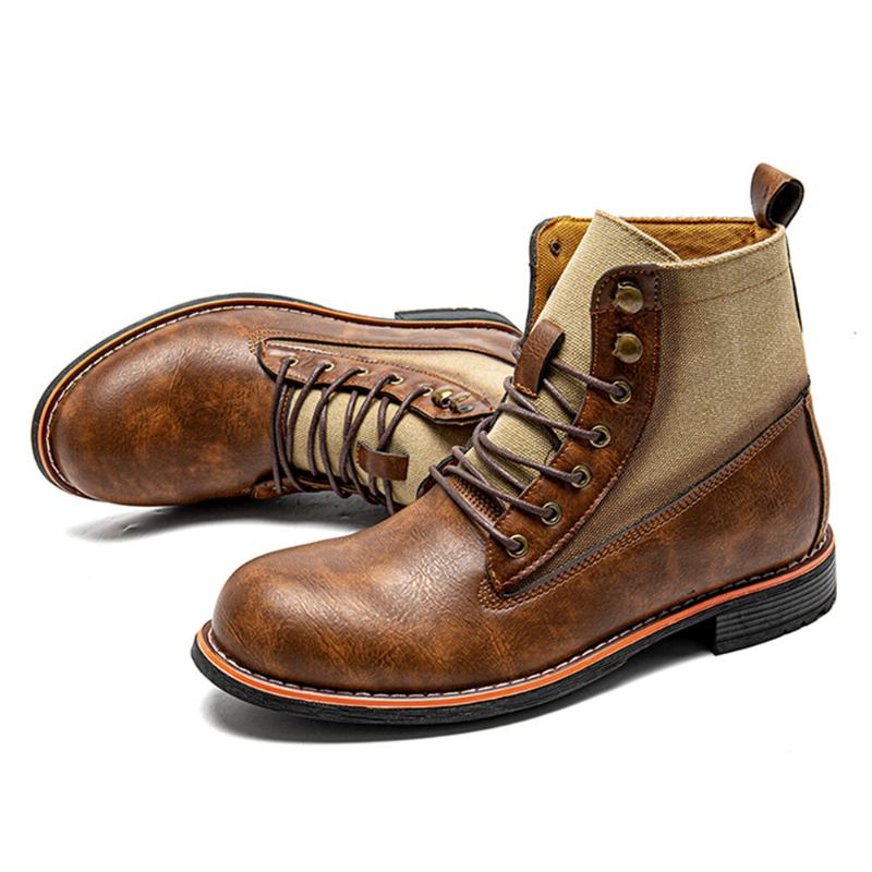 Mænd Retro Casual Non Sliding Business Short Boots