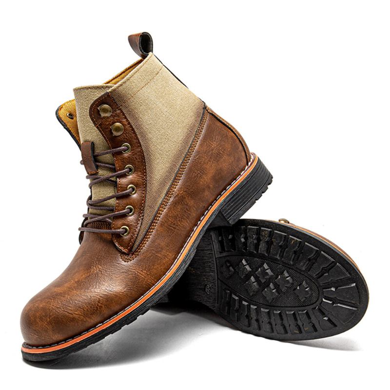 Mænd Retro Casual Non Sliding Business Short Boots