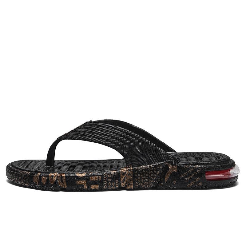 Mænd Åndbar Letvægts Blød Sål Flip Flops Casual Hjemmesko