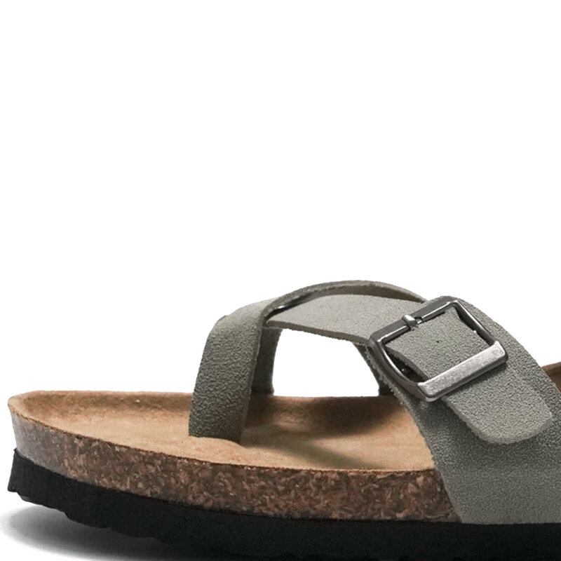 Mænd Clip Toe Buckle Slip On Casual Beach Daily Slippers