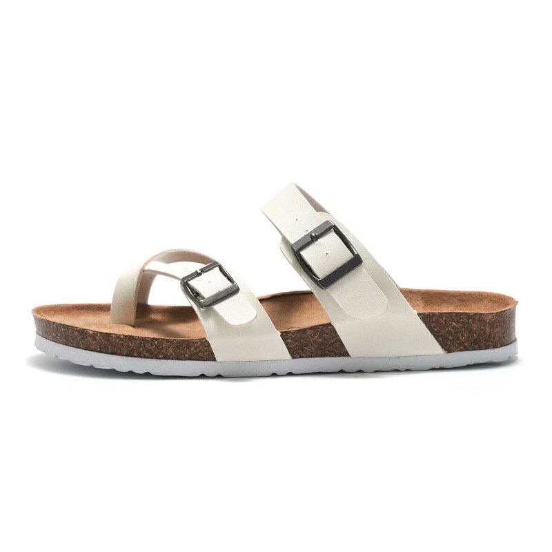 Mænd Clip Toe Buckle Slip On Casual Beach Daily Slippers