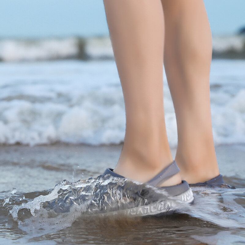 Skridsikker Herre Vandtæt Udendørs Blød Sål Strandsandaler Og Hjemmesko