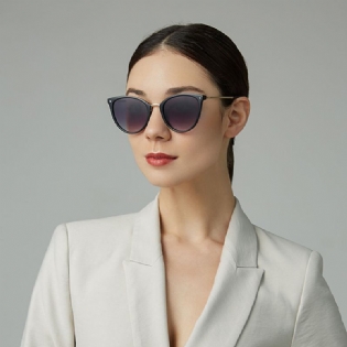 Kvinder Casual Fashion Metal Full Frame Plus Size Uv-beskyttelse Solbriller