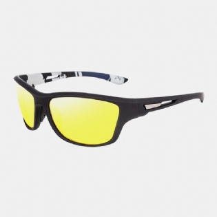 Mænd Bredside Fuld Stel Afslappet Udendørs Sport Kørsel Ridning Anti-uv Polariserede Solbriller