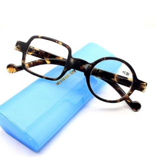 Mænd Kvinder Full Frame Læsere Læsebriller Retro Letvægts Presbyopiske Briller