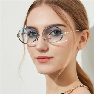 Vintage Ovale Solbriller Til Kvinder