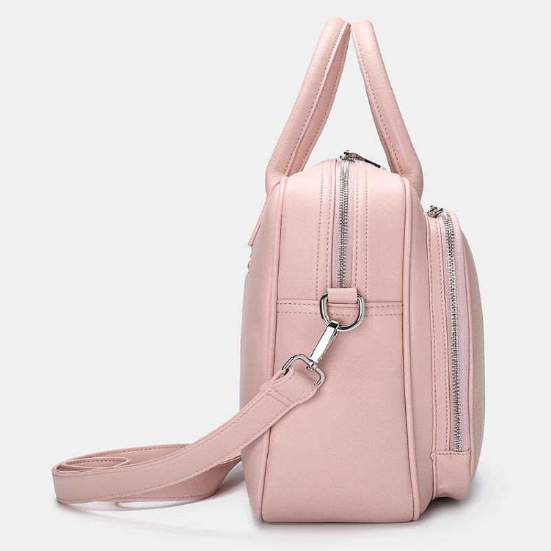 Designer Rejsetaske Til Bærbar Computer Til Kvinder Solid Crossbody-taske