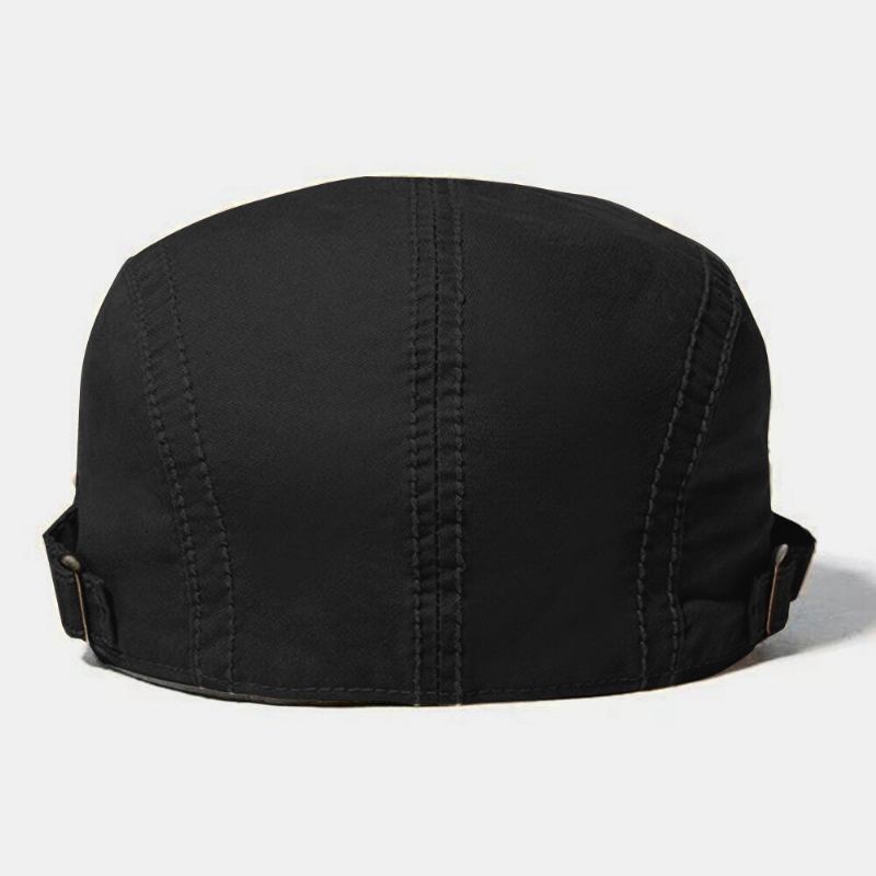 Collrown Mænd Kvast Farve Matchende Ivy Kasket Label Patch Casual Vilde Justerbare Baretter Flade Kasketter Sommer Newsboy Hat