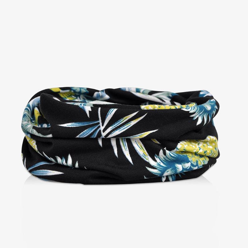 Dame Bomuld Soft Print Vogue Beanie Huer Udendørs Casual Vindtæt Nyttig Hat