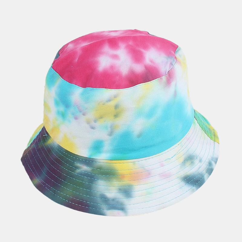 Farverig Graffiti Fisker Huer Solcreme Basin Huer Bucket Hat