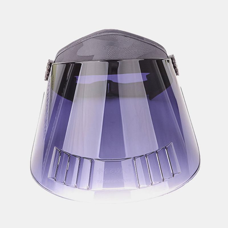 Justerbar Anti-uv Big Rim Cover Face Huer Solhat Tom Top Hat