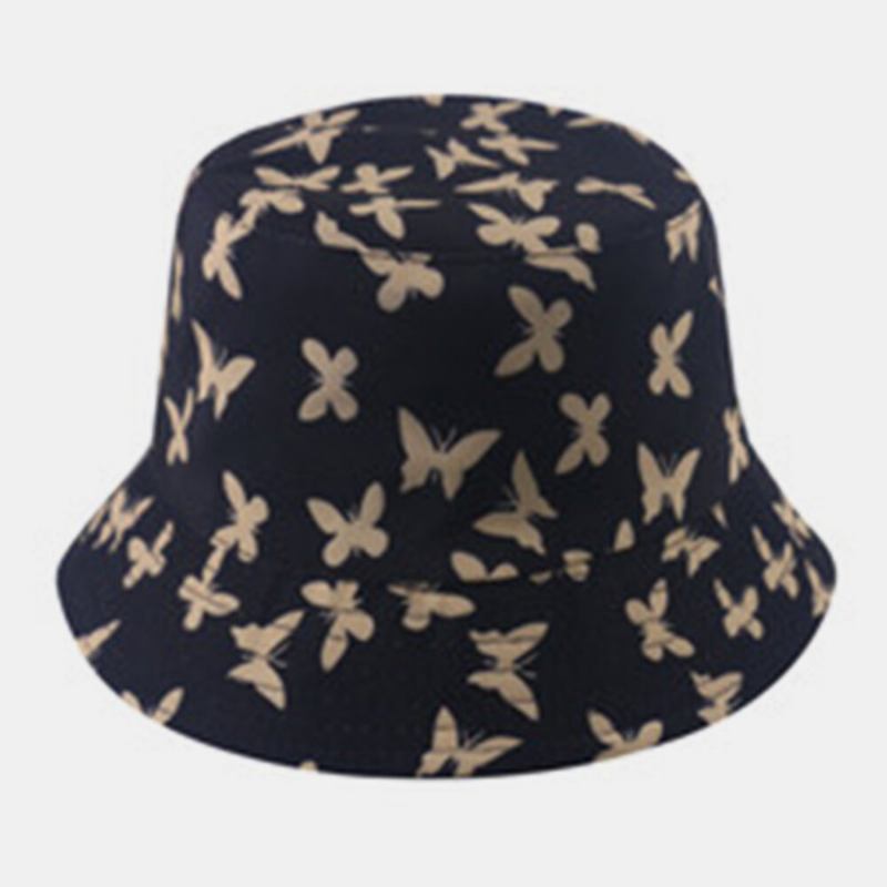 Kvinder Kaninhår Leopardmønster Casual Varm All-match Bucket Hat