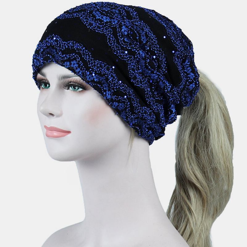 Lace Beanie Huer Kemoterapi Kasket Halshætte Hat