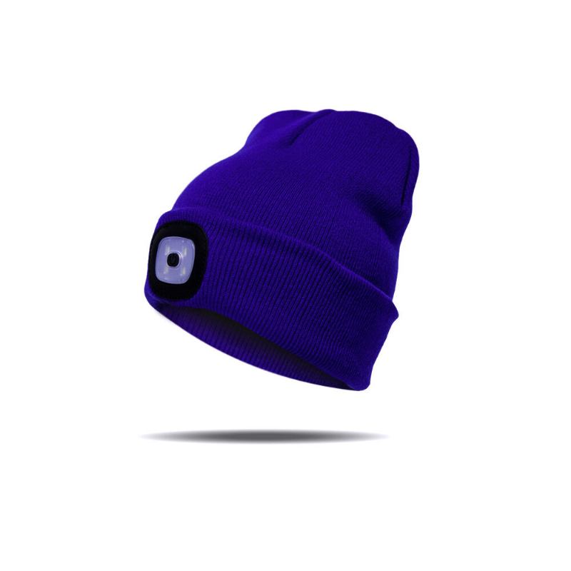 Led Light Beanie Huer Strik Kasket Jogging Nattevandring