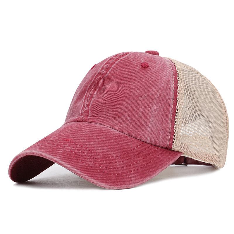 Ny Sommermode Sportsbaseballkasket Dame Rodet Bolle-baseballhat