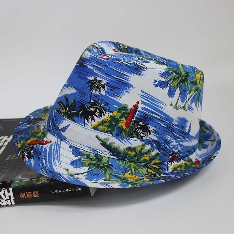 Strandmønstret Stof Seaside Vacation Bucket Hat