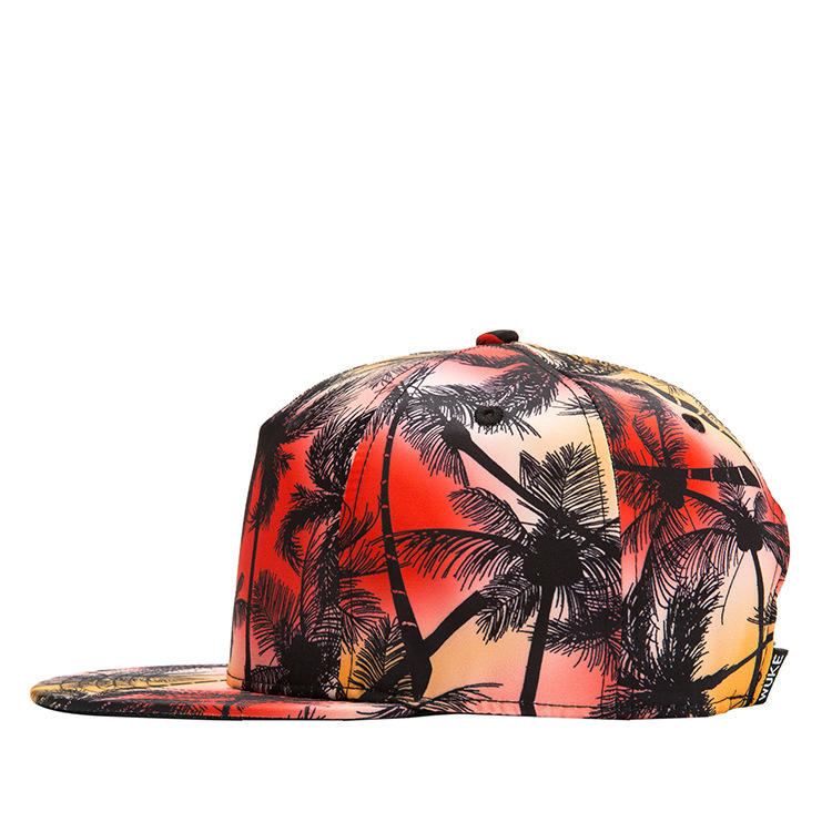 Tropical Wind Coconut Flad Huer Blade Hip Hop Huer Baseball Cap