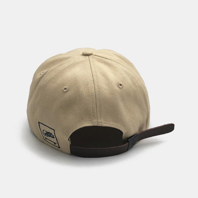 Unisex Amerikansk Retro Kort Huer Baseballkasket