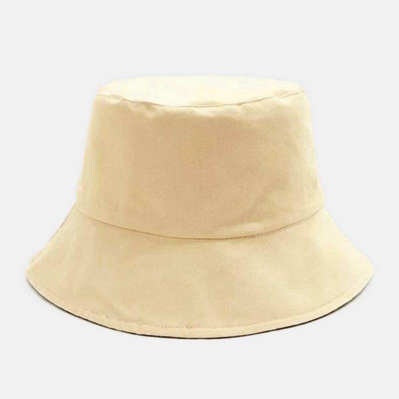 Unisex Bomuld Dobbeltsidet Cashew-blomstermønster Fashion Sunshade Bucket Hat