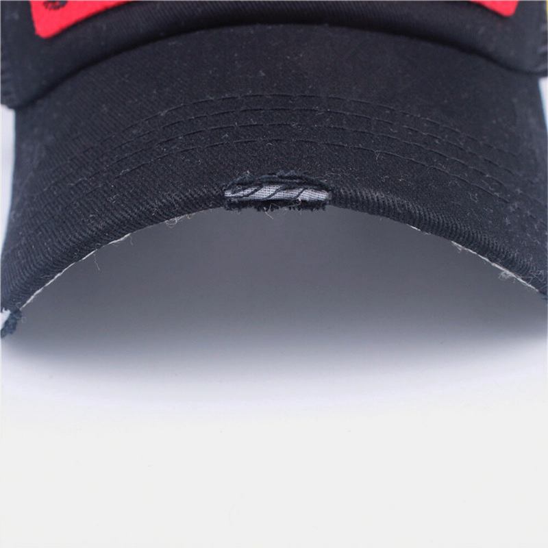 Unisex Bomuld Patch Brev Broderi Mønster Mode Hip-hop Style Solskærm Baseball Huer Trucker Hat