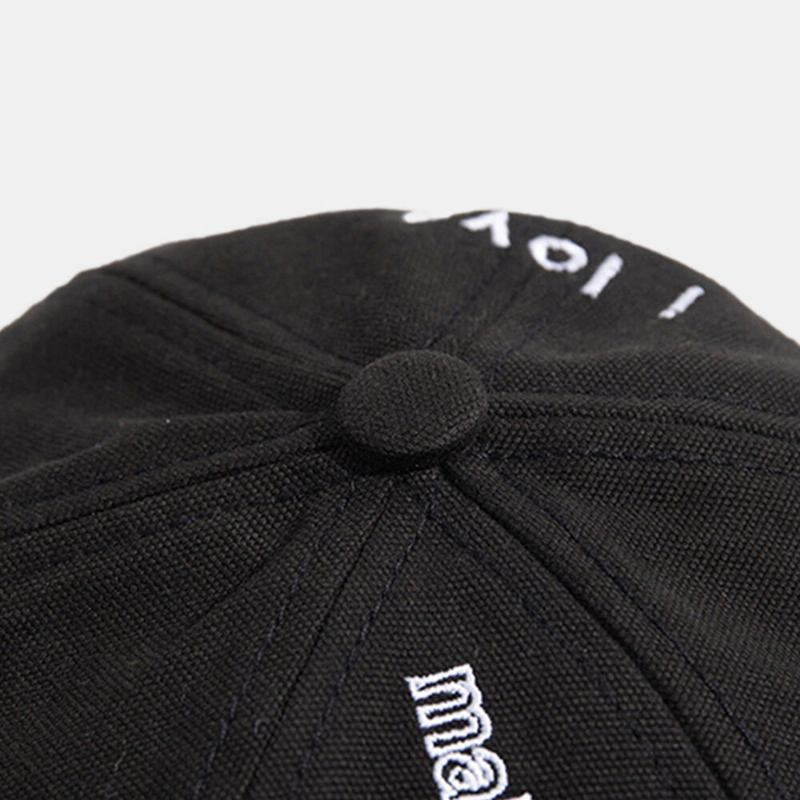 Unisex Bomuldskuppel Brev Slogan Stjerner Broderet Patch Skull Kasket Mode Afslappet Beanie Melon Kasket Udlejer Kasket Havnehat