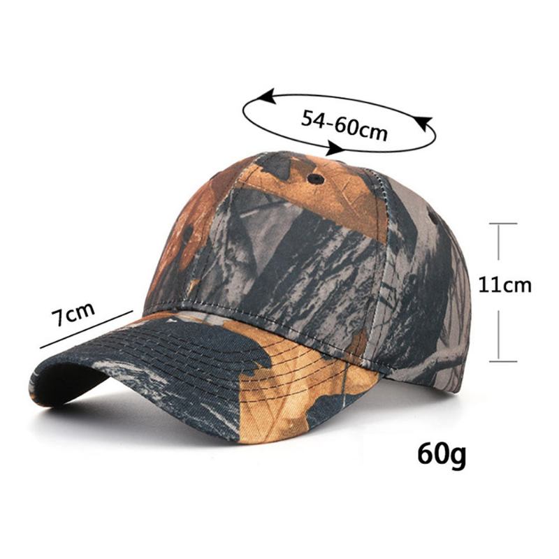 Unisex Camouflage Udendørs Fritid Sports Kasket Baseball Kasket