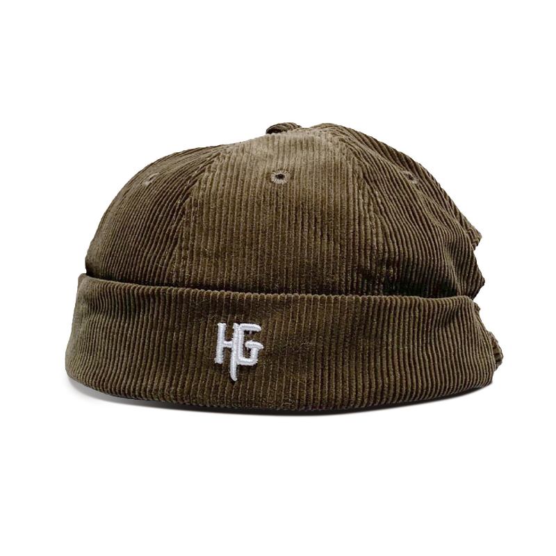 Unisex Fløjlsbukser Broderet H G Patten Casual Beanie Uden Skygge Udlejer Huer Skull Cap